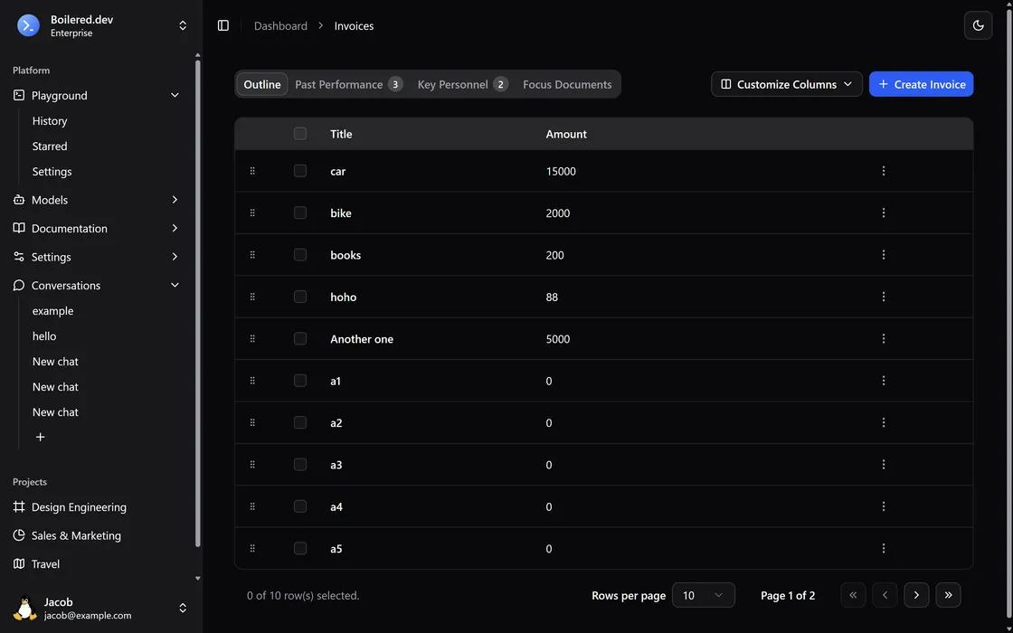 Ready-to-Use CRUD Operations