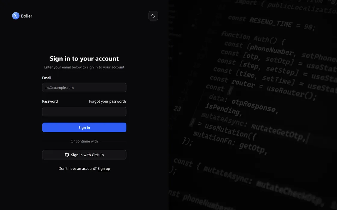 Complete Auth System Ready to Go